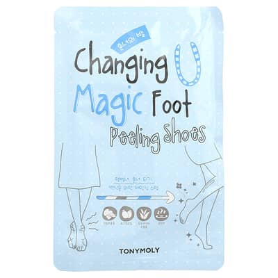 TonyMoly, 改變 U，魔術脫腳皮鞋，1 對，每只 0.60 盎司（17 克）