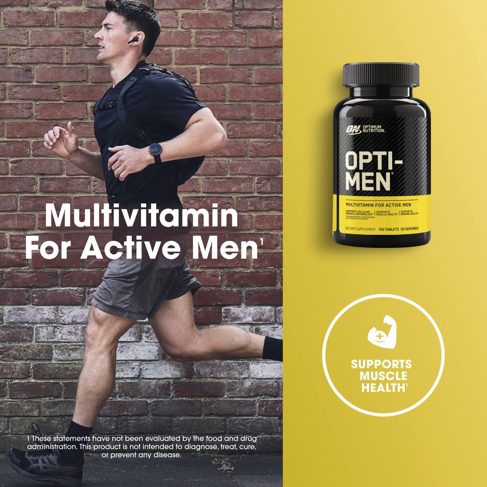 Optimum Nutrition, Opti-Men 男性複合維他命，150 片