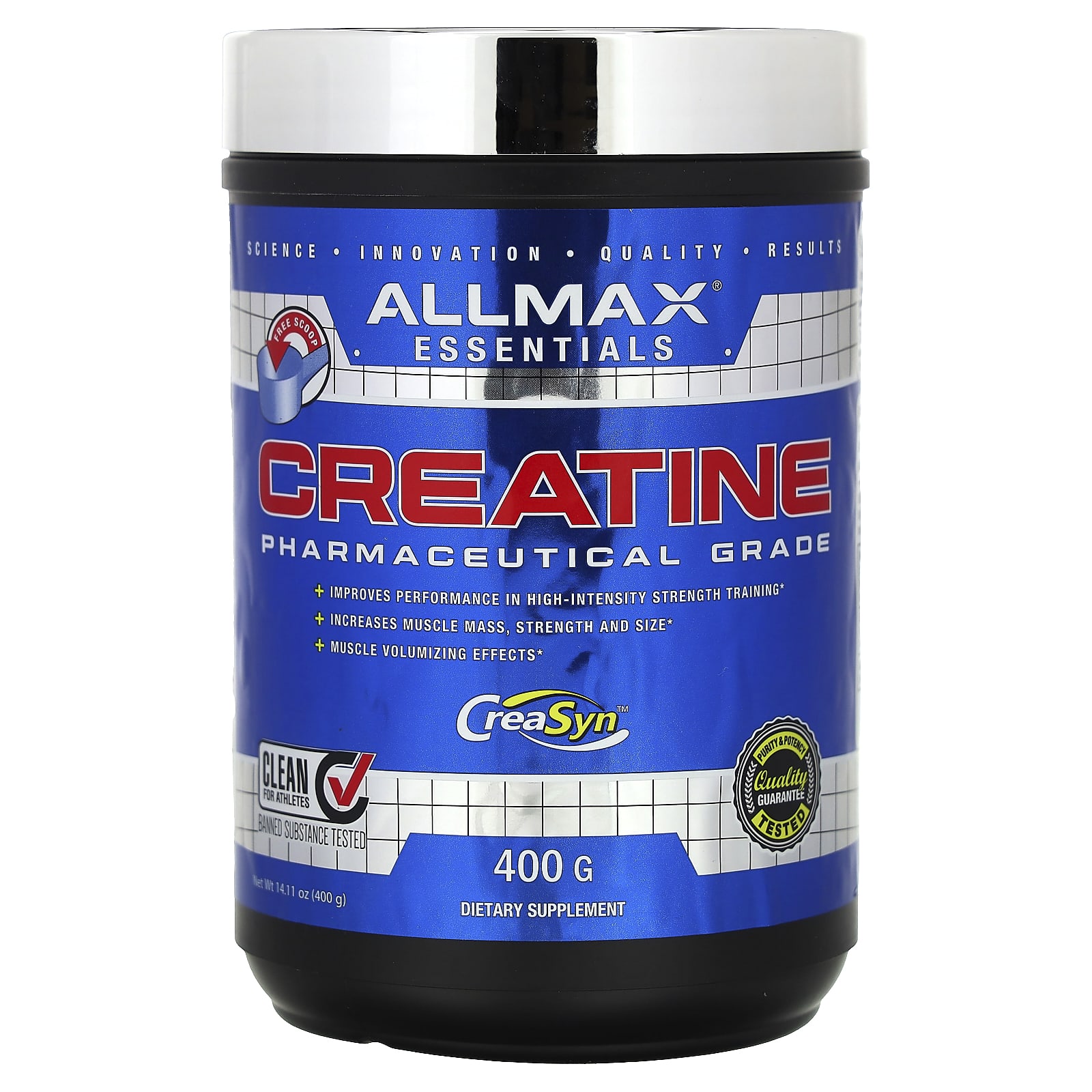 ALLMAX, 方劑品級肌酸，無香，14.11 盎司（400 克）