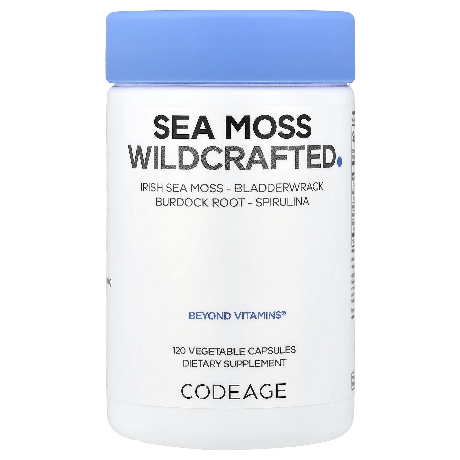 Codeage, 植海洋苔蘚，野生種，120 粒膠囊