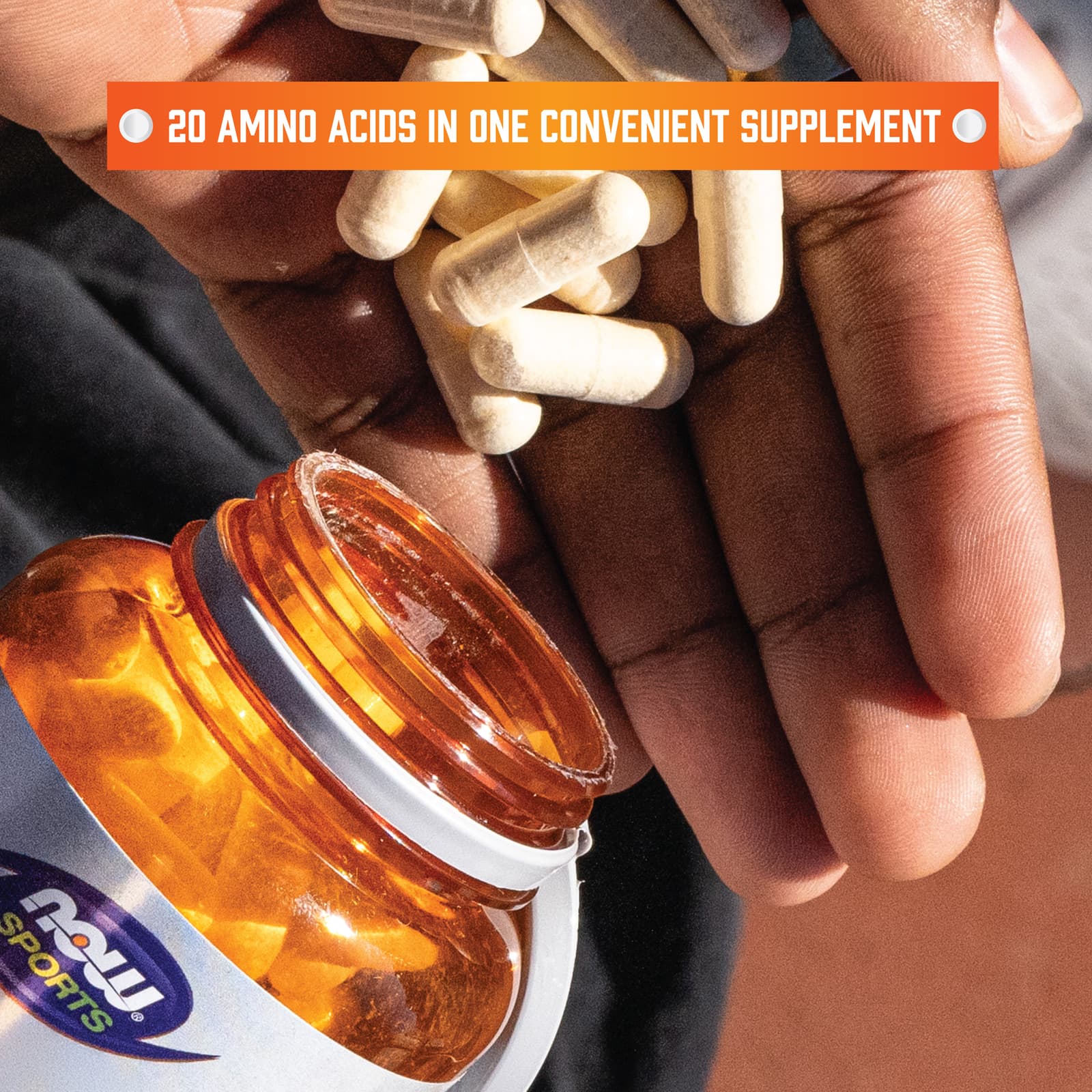 NOW Foods, 運動系列，多面氨基酸™，360 粒膠囊