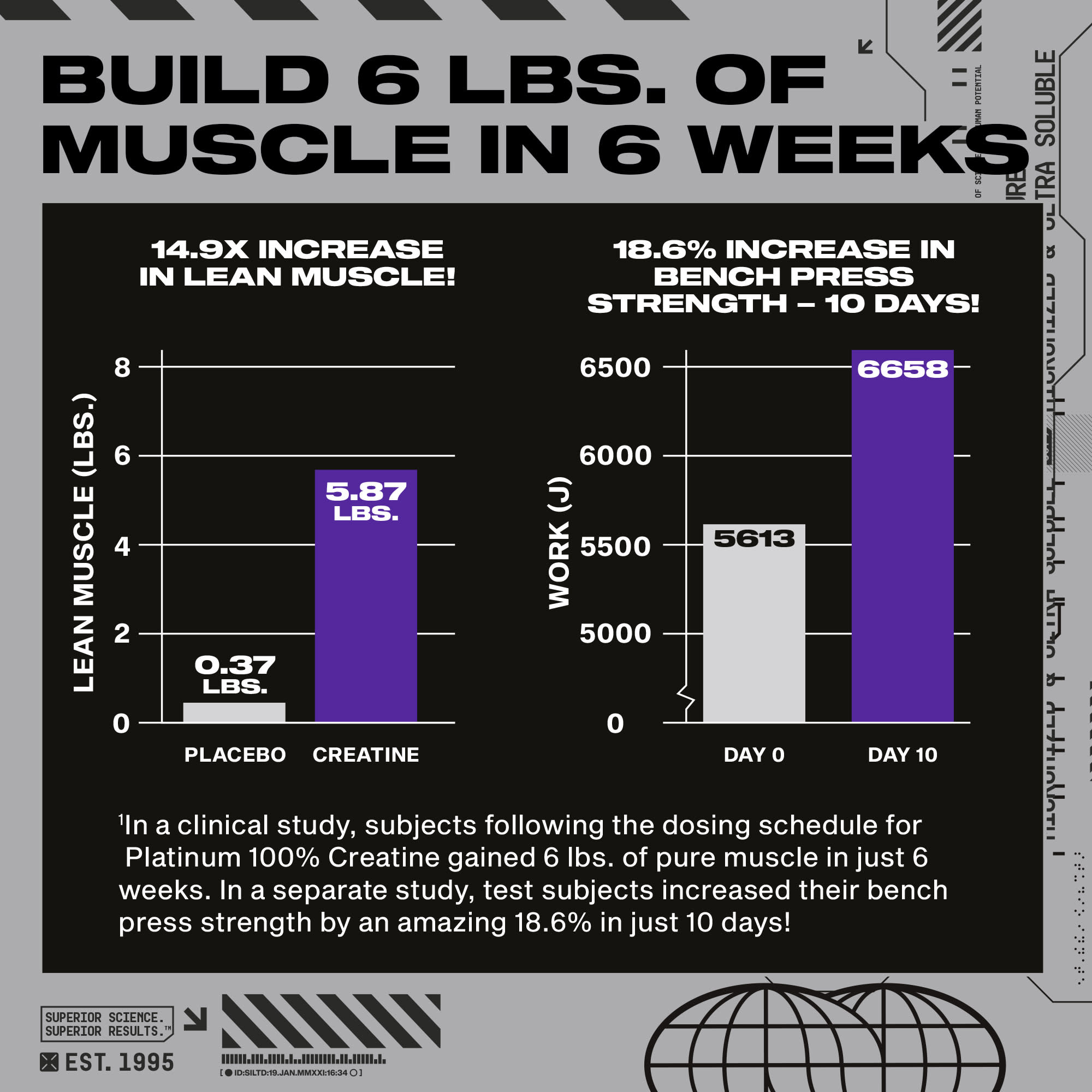 MuscleTech, 白金全一水肌酸，原味，14.11 盎司（400 克）